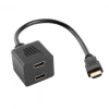 Adapter HDMI-AM to HDMI-AF x2 Splitter 20 cm