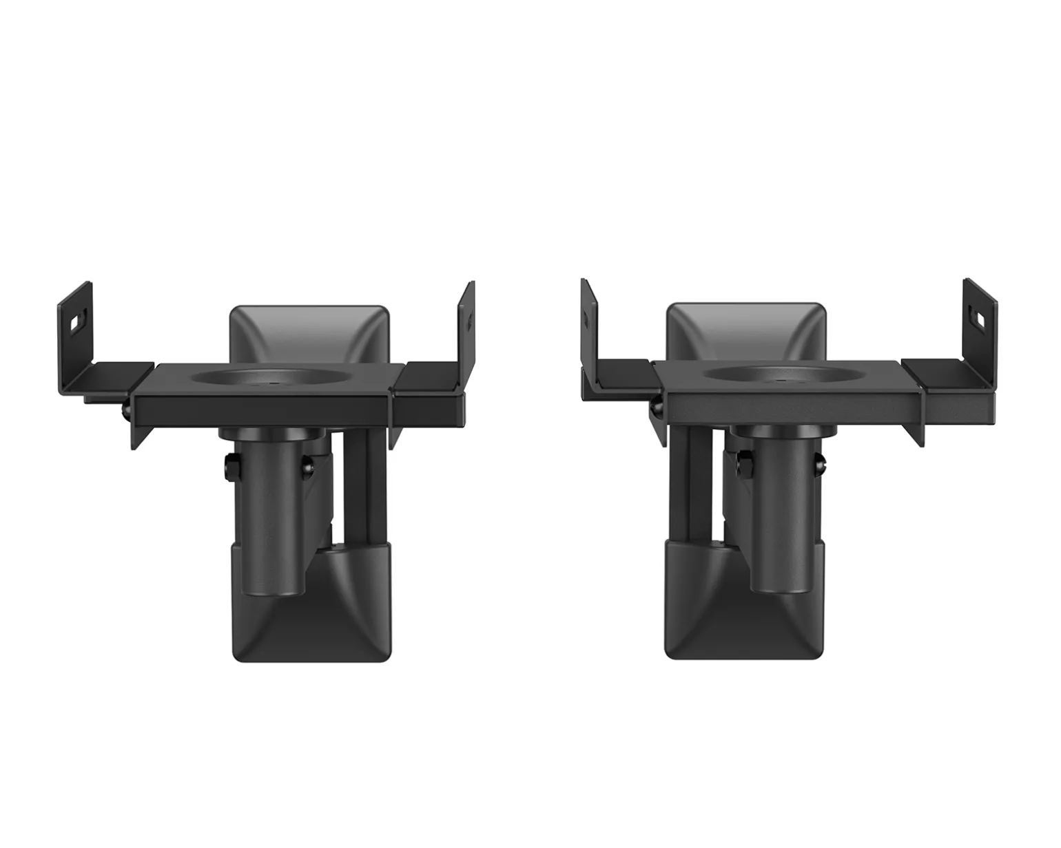 Adjustable Wall Mount Speaker Pair - Black