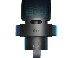 AMPLIGAME A8 Plus RGB USB Microphone with 4 Polar Patterns (PC/PS4/PS5) - Black