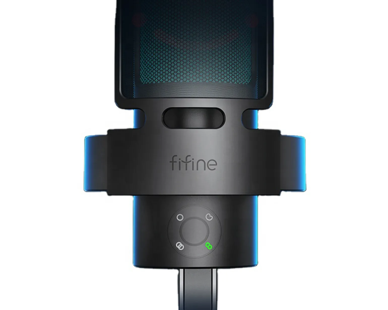 AMPLIGAME A8 Plus RGB USB Microphone with 4 Polar Patterns (PC/PS4/PS5) - Black