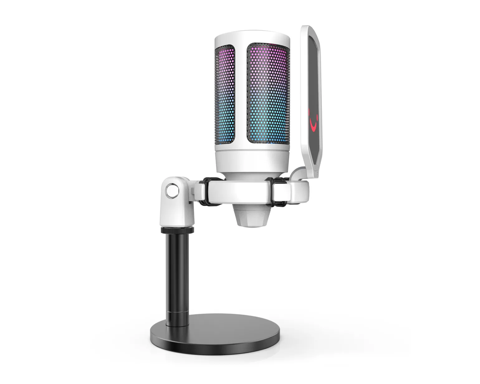 AMPLIGAME A6 USB Gaming Microphone RGB (PC/PS4/PS5) - White