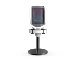AMPLIGAME A6 USB Gaming Microphone RGB (PC/PS4/PS5) - White
