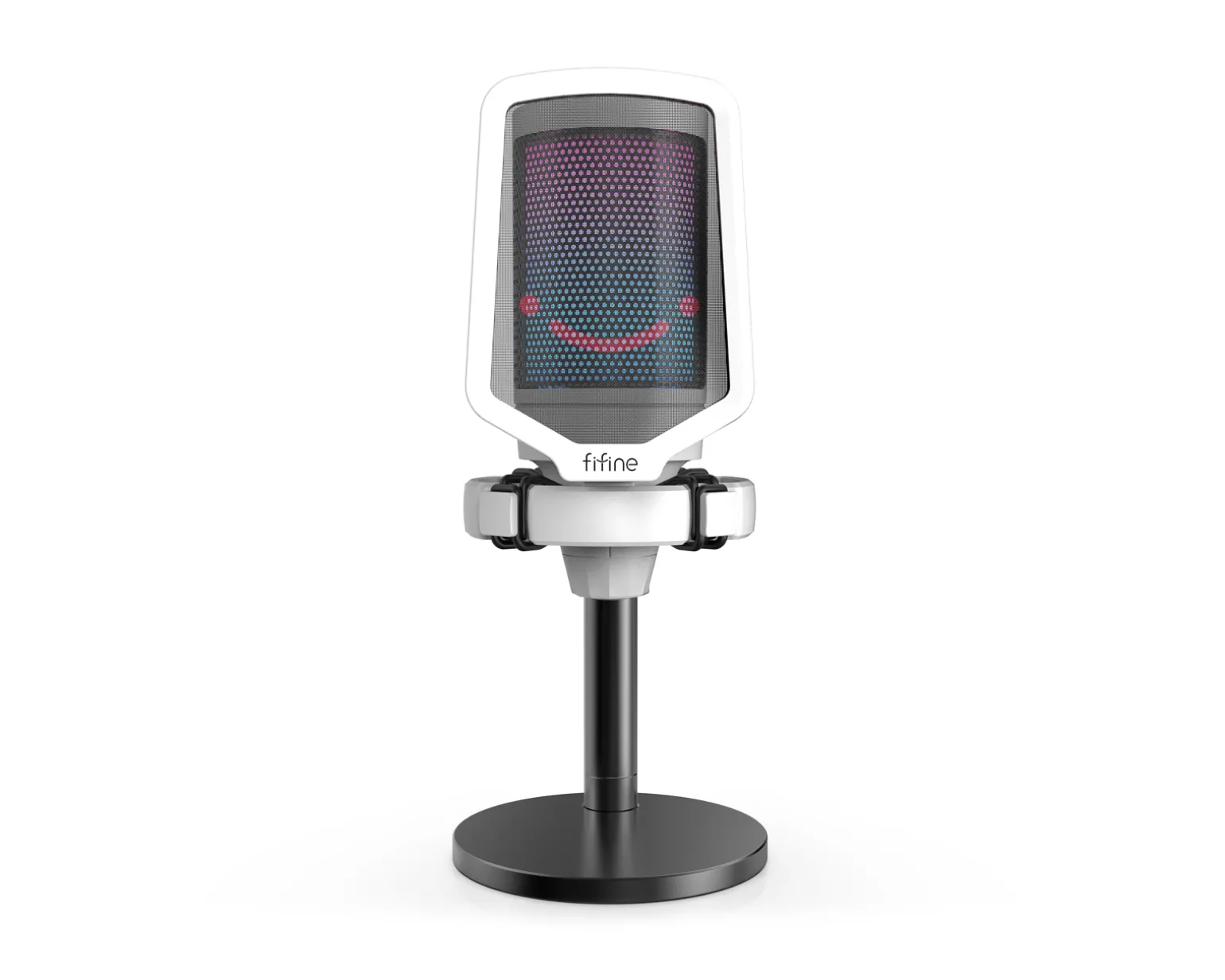 AMPLIGAME A6 USB Gaming Microphone RGB (PC/PS4/PS5) - White
