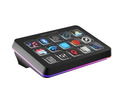 AMPLIGAME D6 Stream Controller - Streaming Deck - Schwarz