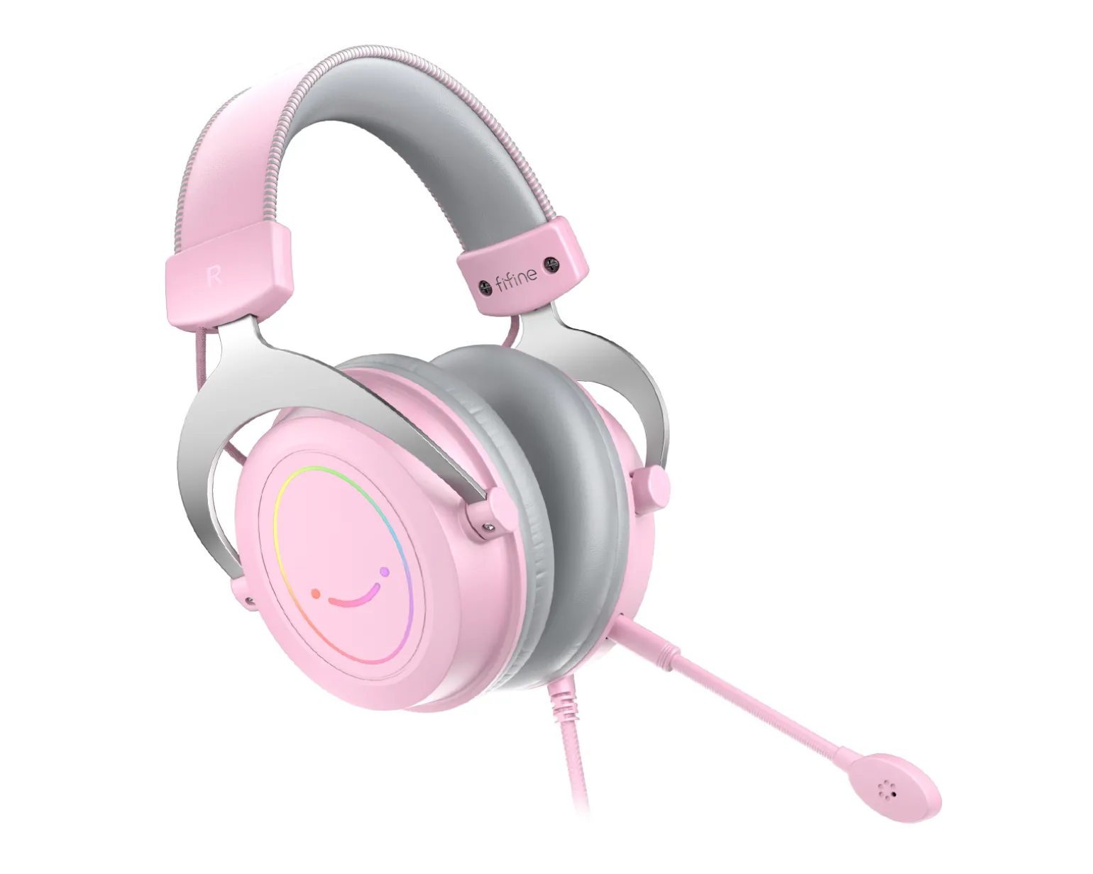 AMPLIGAME H3 Gaming Headset RGB - Pink
