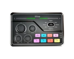 AmpliGame SC8 Audio Mixer - Black