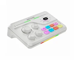 AmpliGame SC8 Audio Mixer - White