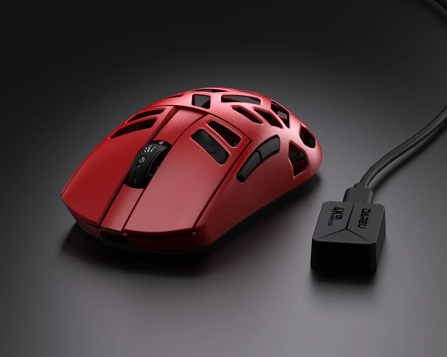 A950 Pro 4K Magnesium Wireless Gaming Mouse - Red