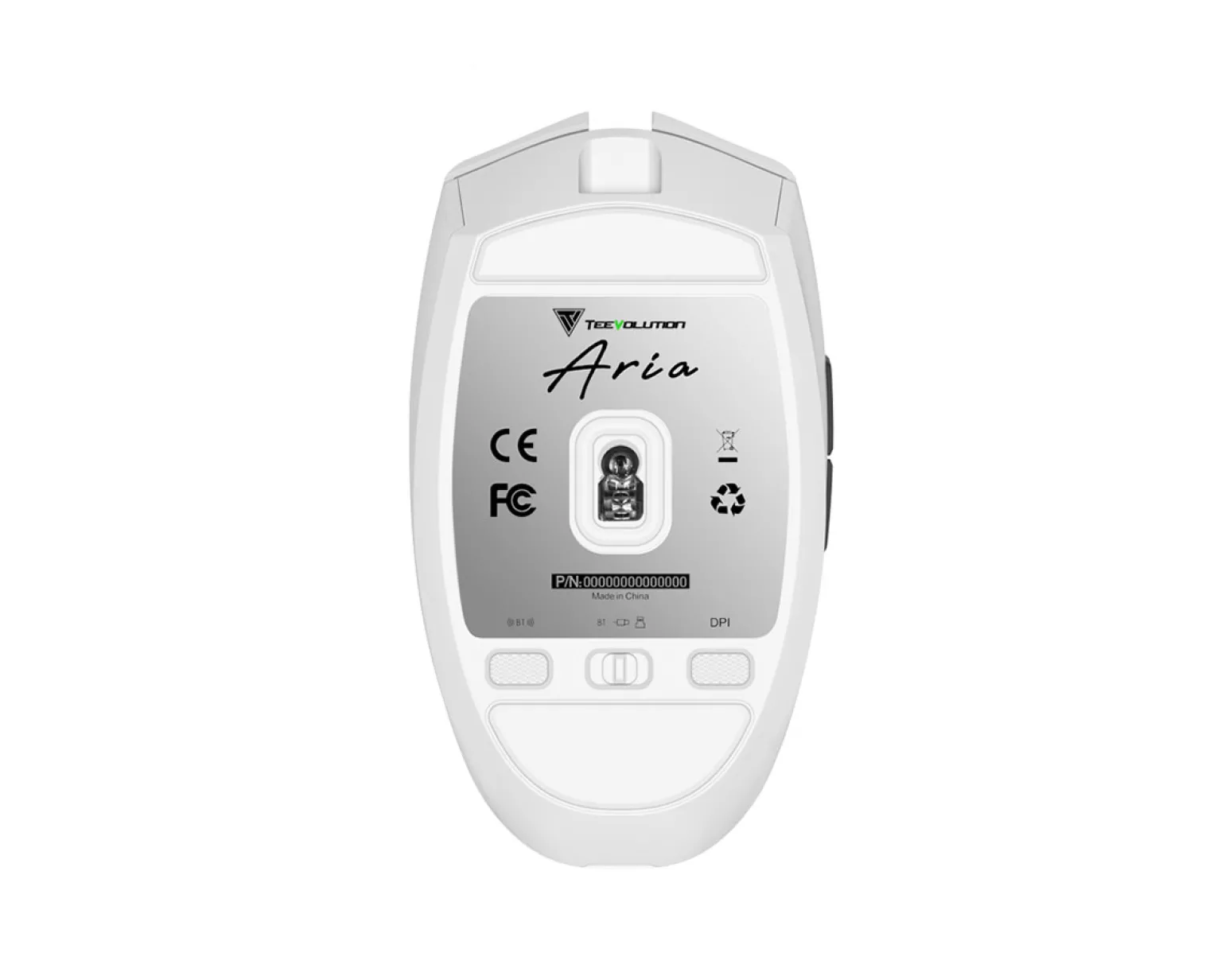 ARIA XD7 Wireless Gamingmus - White
