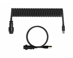 Aviator Coiled Cable USB-C - Black