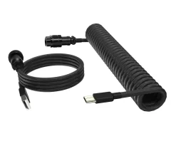 Aviator Coiled Cable USB-C - Black