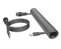 Aviator Coiled Cable USB-C - Grey