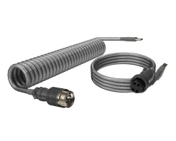 Aviator Coiled Cable USB-C - Grey