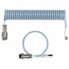 Aviator Coiled Cable USB-C - Light Blue