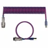 Aviator Coiled Cable USB-C - Purple
