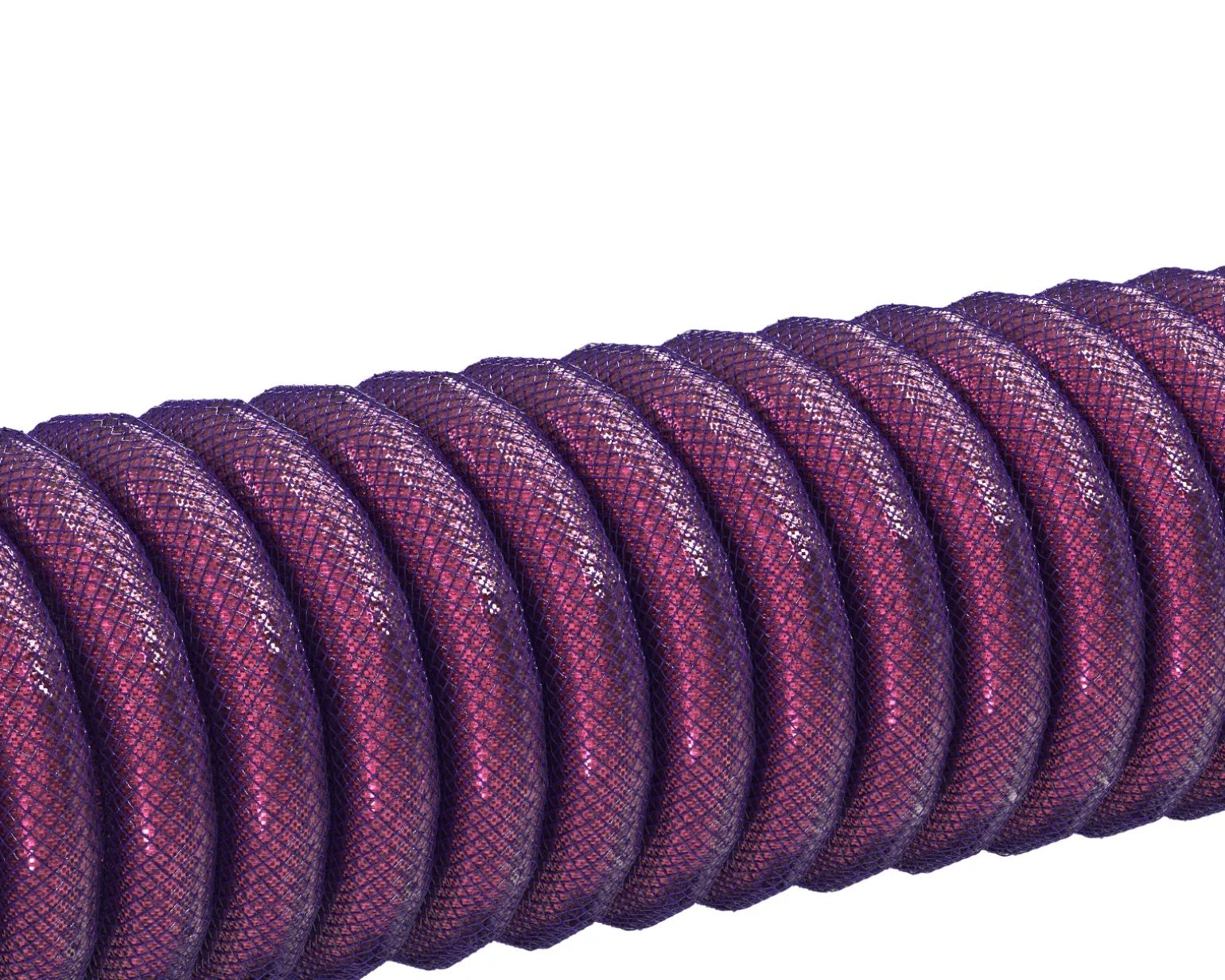 Aviator Coiled Cable USB-C - Purple