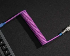 Aviator Coiled Cable USB-C - Purple