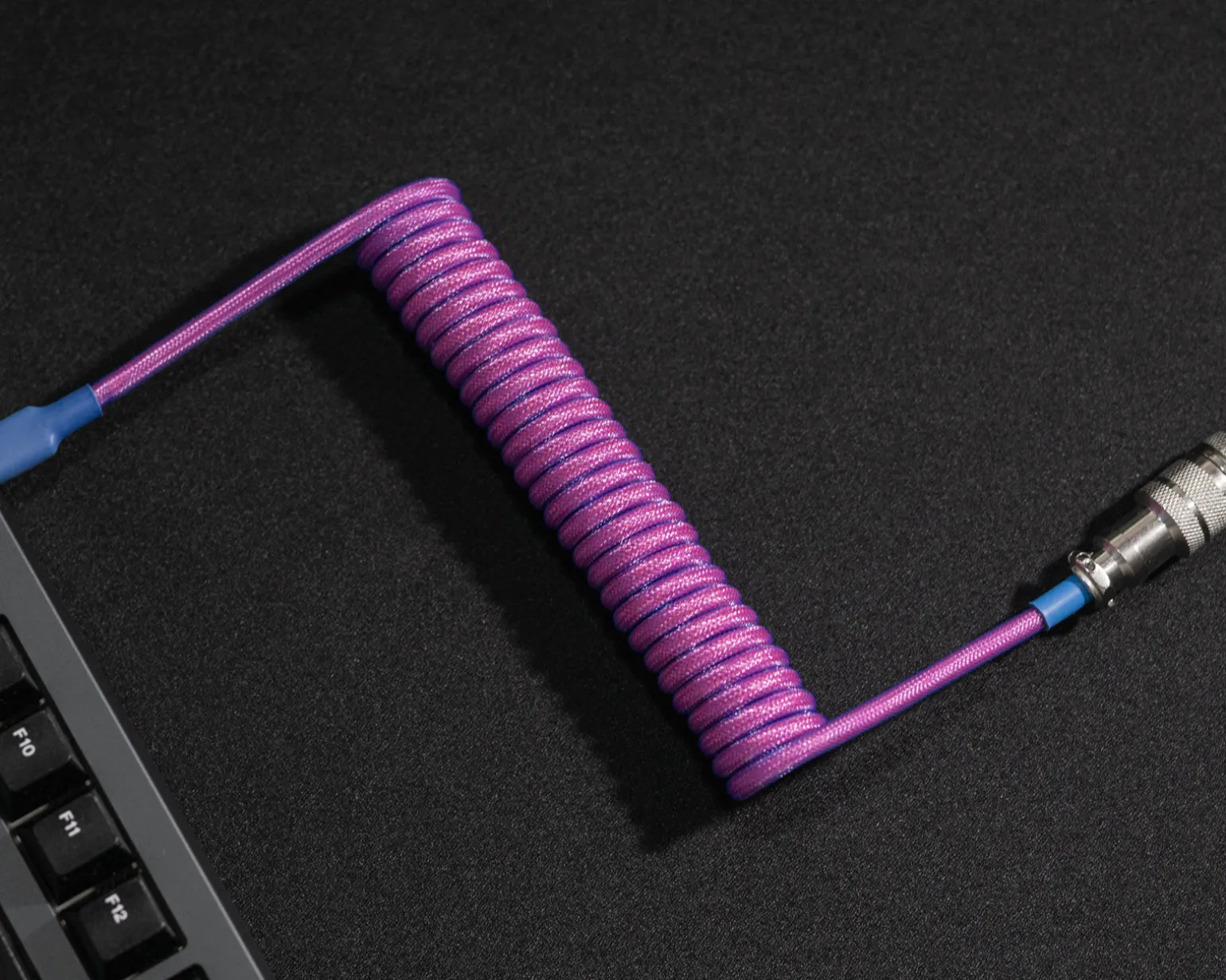 Aviator Coiled Cable USB-C - Purple