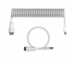 Aviator Coiled Cable USB-C - White