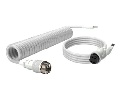 Aviator Coiled Cable USB-C - White