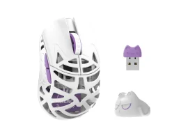 Beast Miao - Wireless Gaming Mouse - White [Omron Opticals]