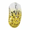 BEAST X 8K Wireless Gaming Mouse - White/Yellow [Omron Opticals]