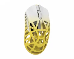 BEAST X 8K Wireless Gaming Mouse - White/Yellow [TTC Nihil]
