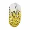 BEAST X Max Wireless Gaming Mouse - White/Yellow [Omron Opticals]