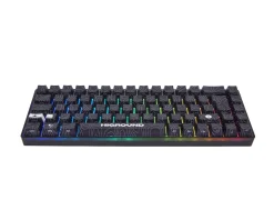 BLACKICE Base 65 Hotswap Gaming Keyboard - ISO UK [White Flame]