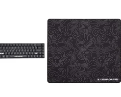 BLACKICE Gaming Mousepad - Typograph Series - L
