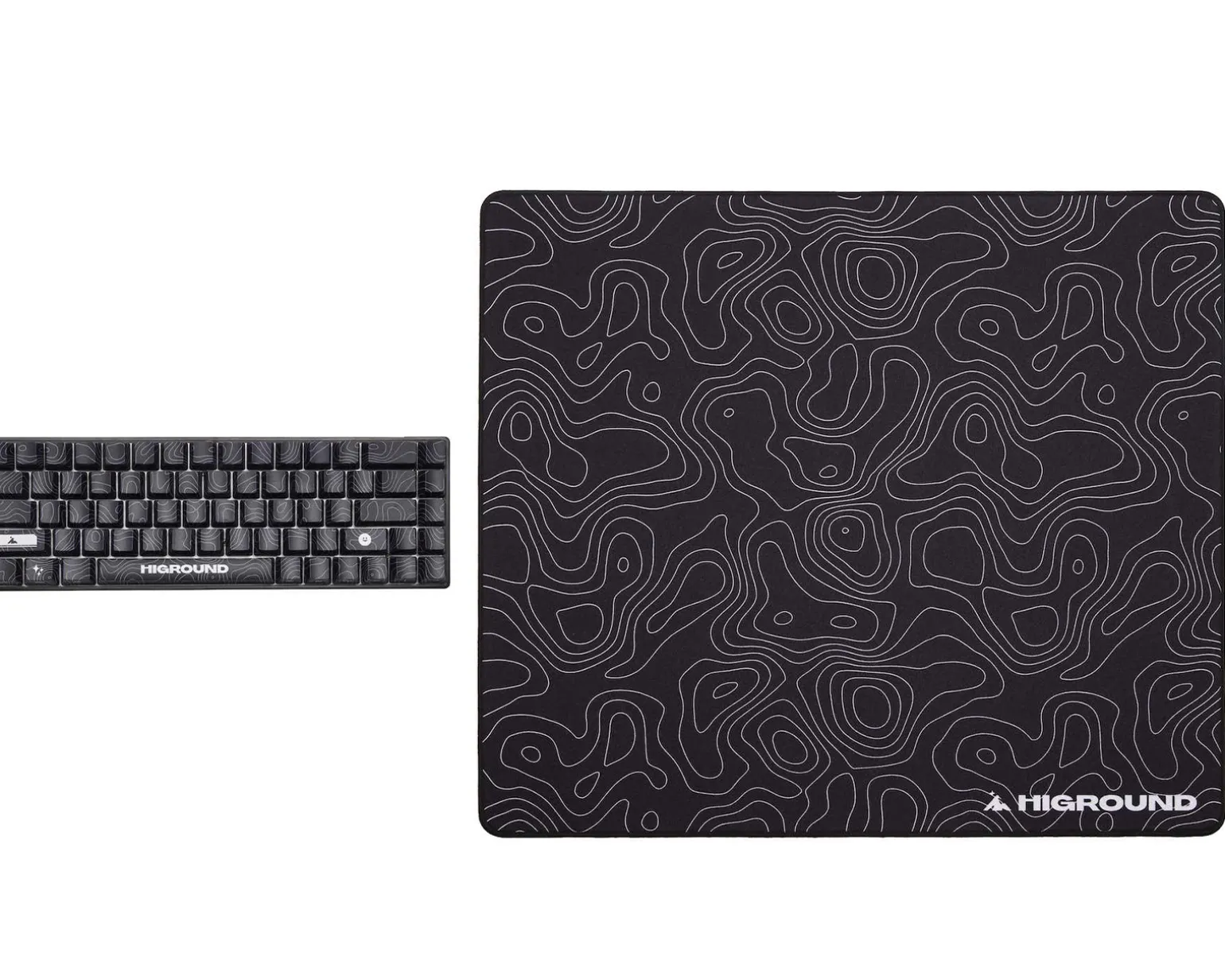 BLACKICE Gaming Mousepad - Typograph Series - L