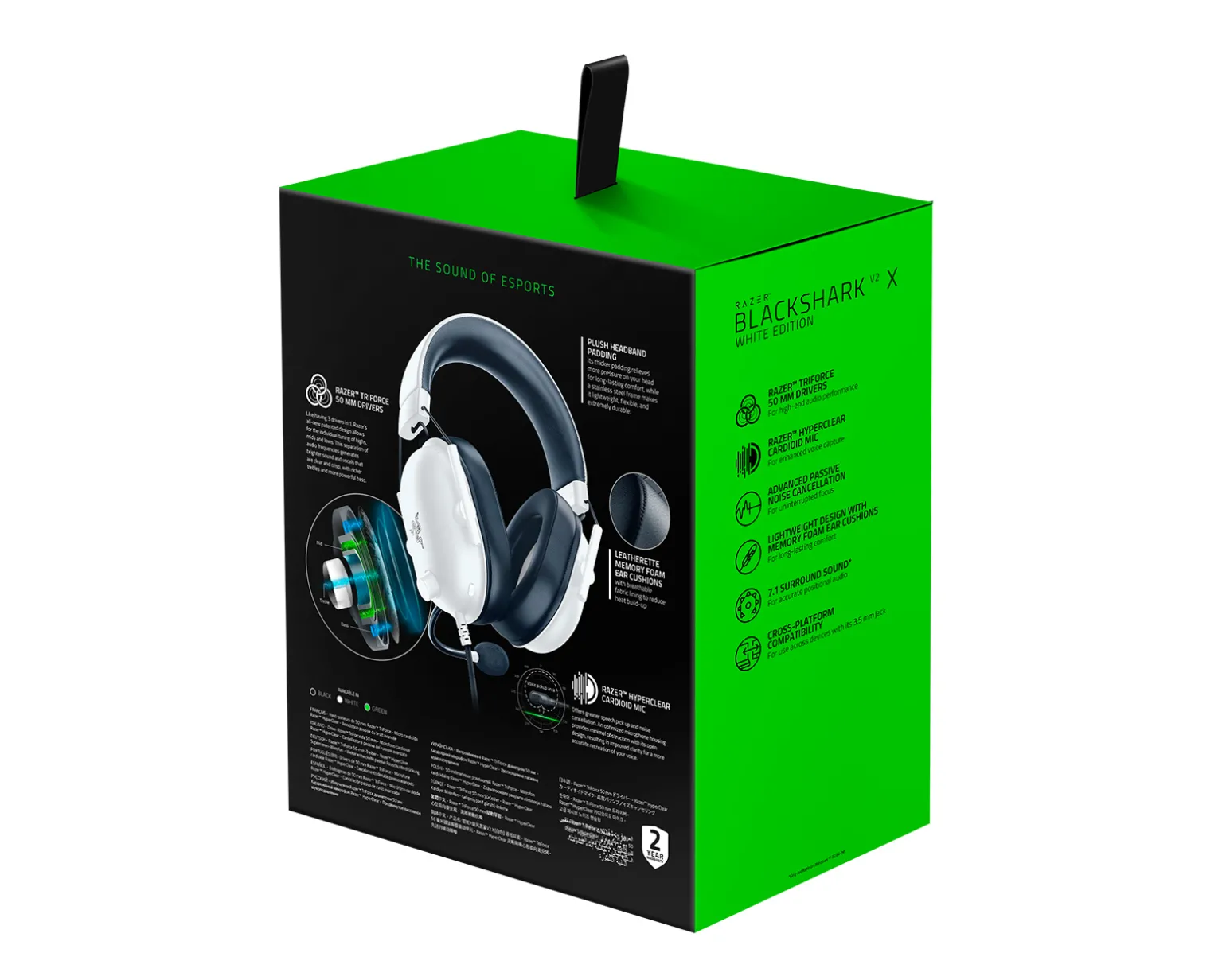 Blackshark V2 X Gaming Headset - White