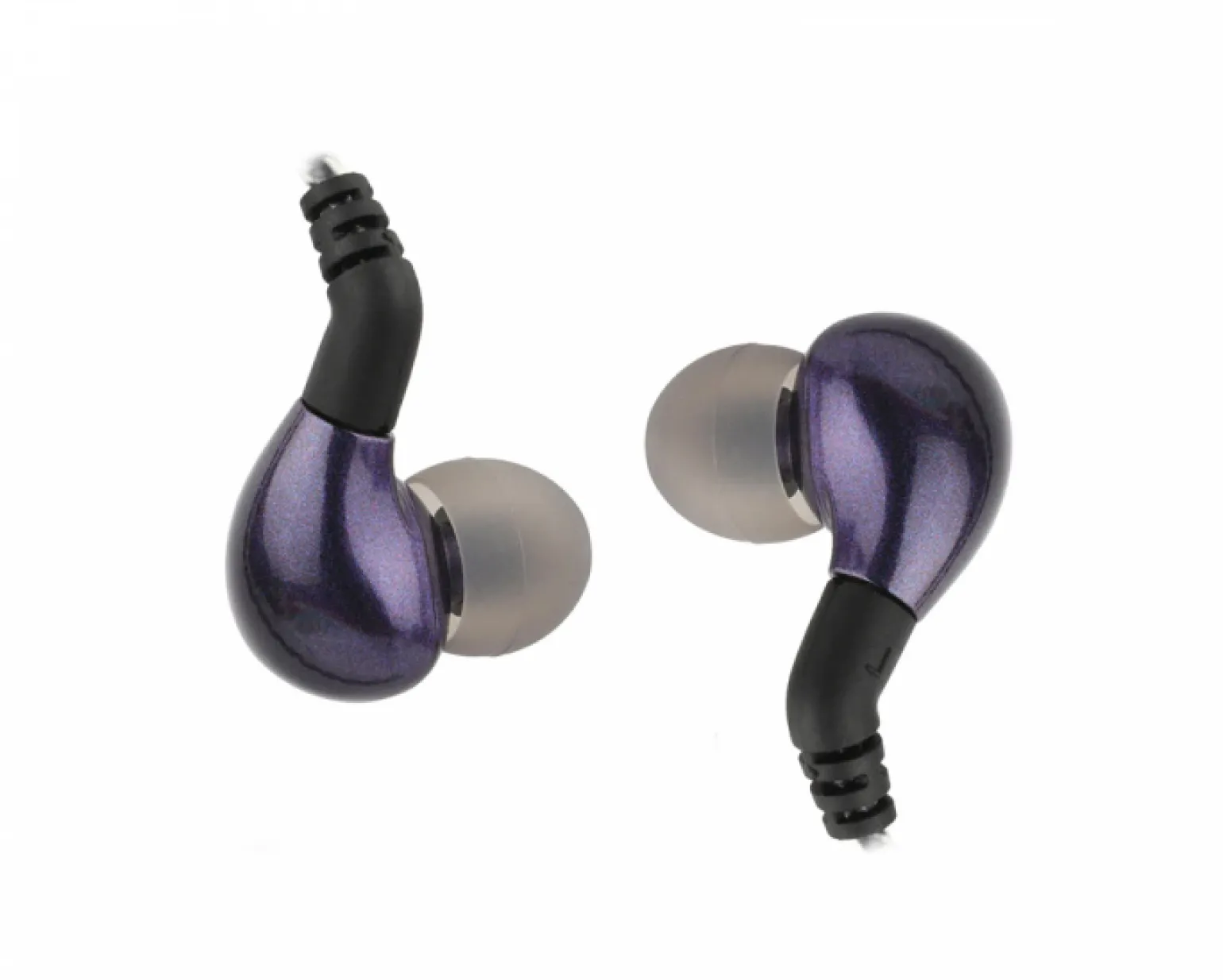 BL03 IEM Headphones with 3.5mm Microphone - Purple