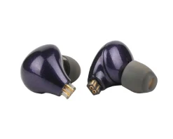 BL03 IEM Headphones with 3.5mm Microphone - Purple