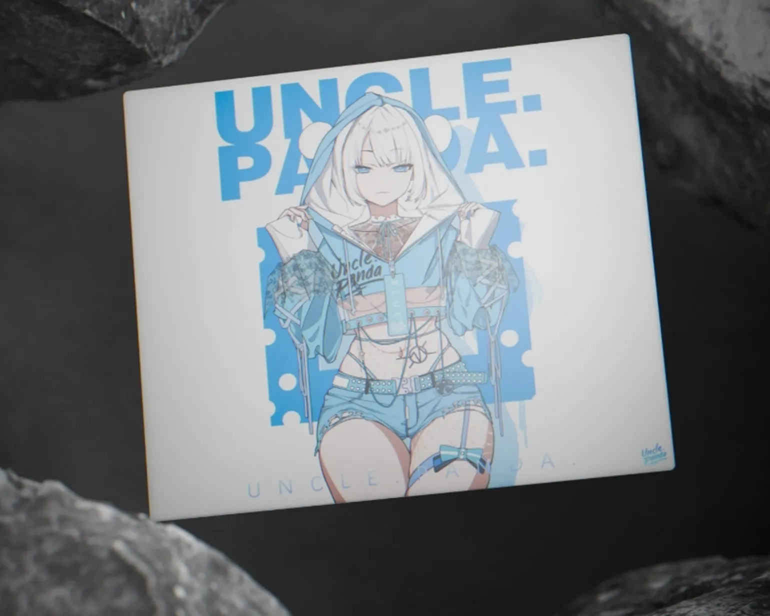 Blue SP Glass Mousepad