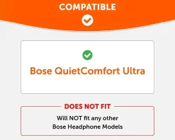 Bose QC Ultra Ear Cushions - 90''s Black