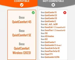 Bose QuietComfort Ear Cushions - Eclipse Grey
