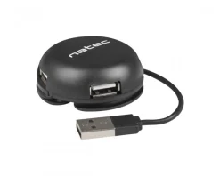 Bumblebee Black 2.0 USB Hub 4 Ports