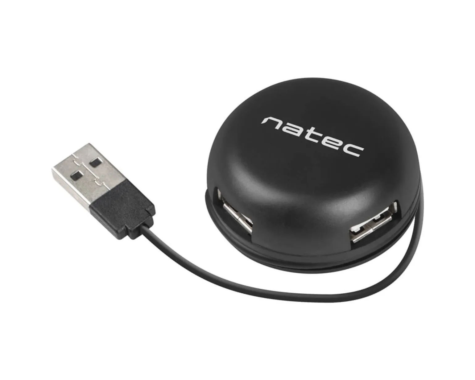 Bumblebee Black 2.0 USB Hub 4 Ports