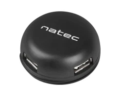 Bumblebee Black 2.0 USB Hub 4 Ports