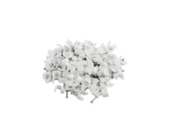 Cable Clips 7mm 100pcs - White