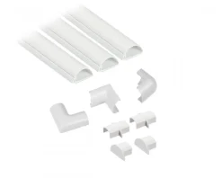 Cable duct Kit 30x15mm 3x Cable duct/Accessories 1.0m
