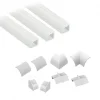 Cable duct Kit 22x22mm 3x Cable duct/accessories 1.0m