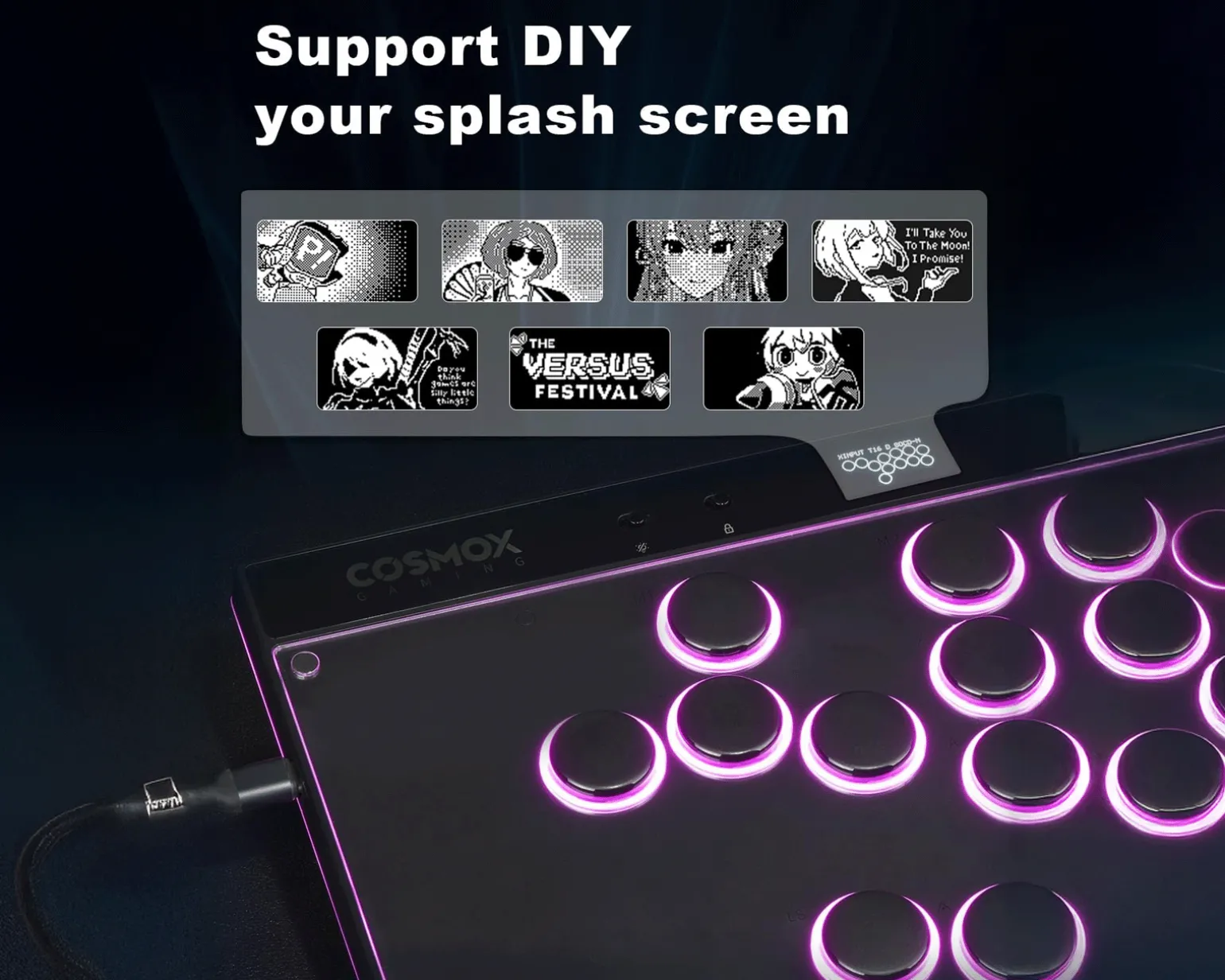 C16 Arcade Controller - Black