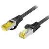 CAT.6A S/FTP LSZH CU - Ethernet cable - Black - 1.5 Meter