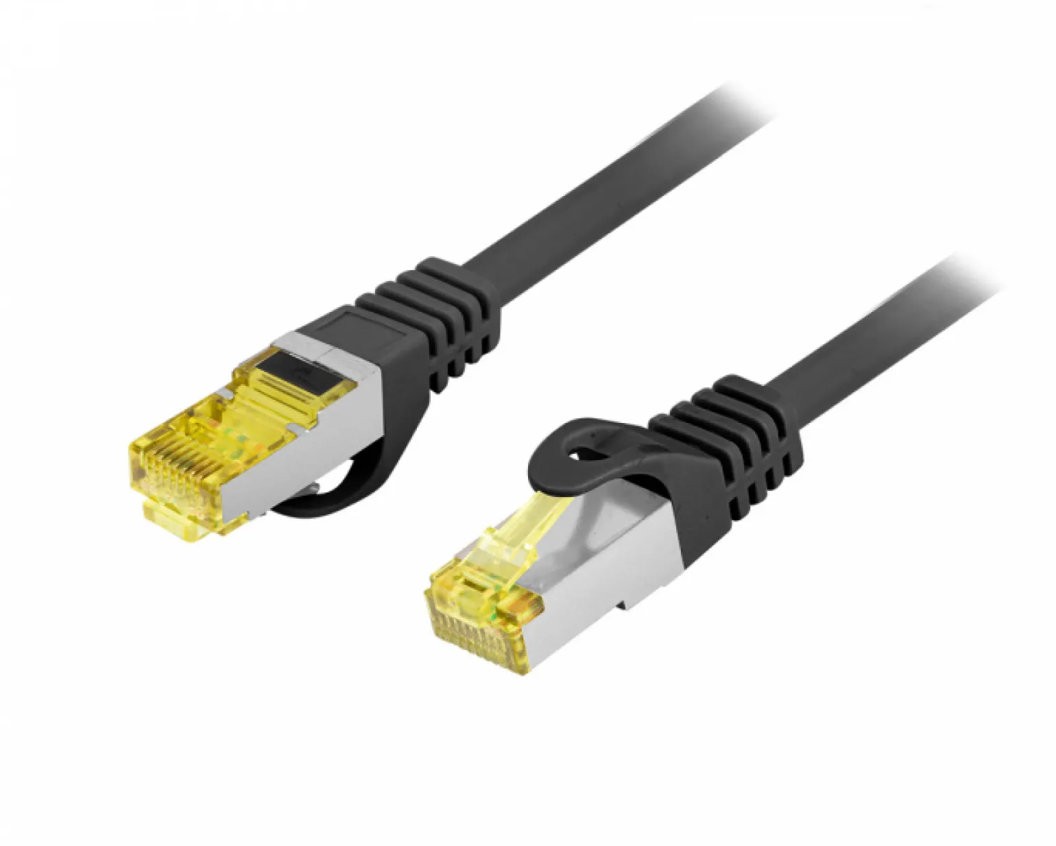 CAT.6A S/FTP LSZH CU - Ethernet cable - Black - 0.5 Meter