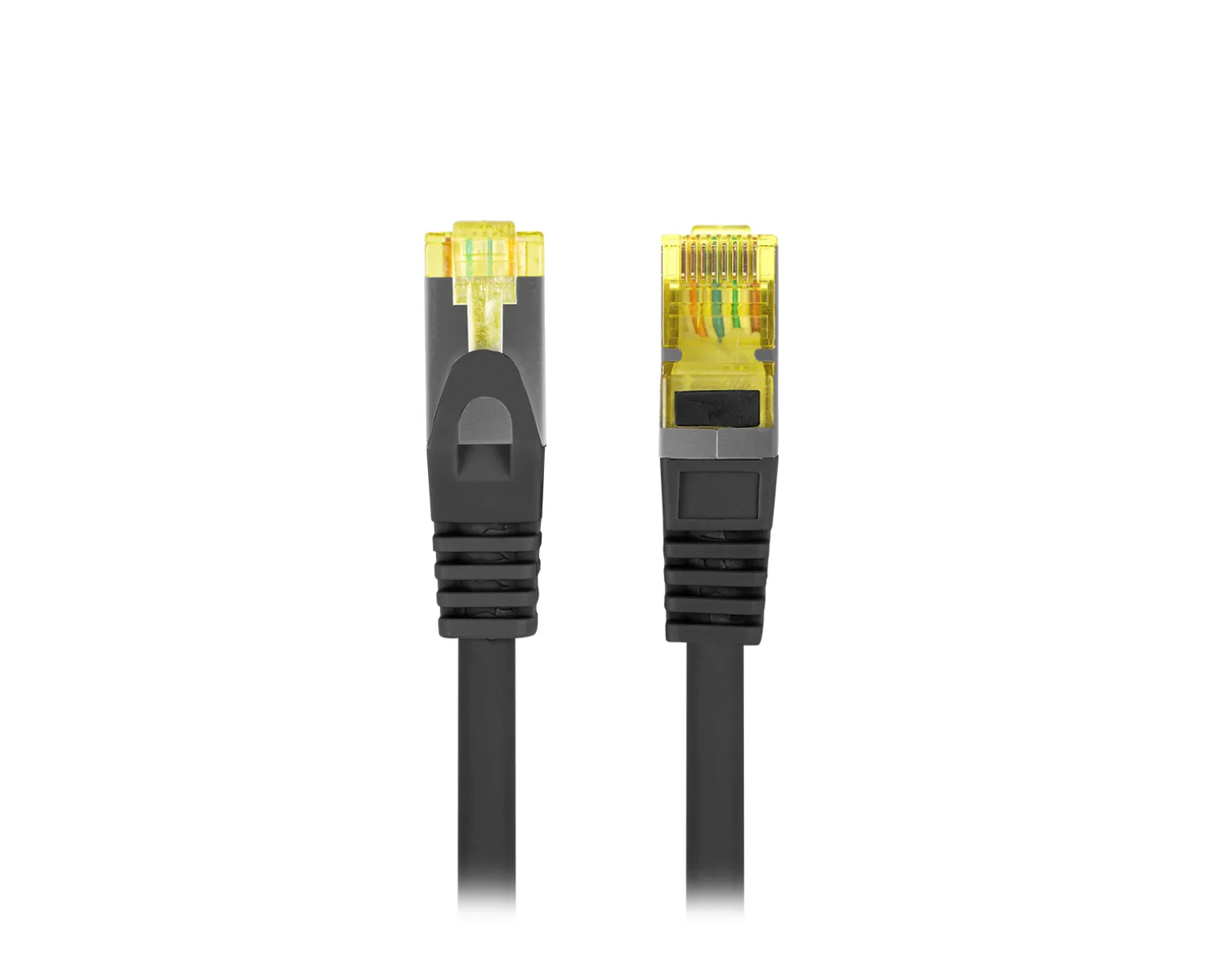 CAT.6A S/FTP LSZH CU - Ethernet cable - Black - 0.5 Meter