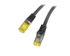 CAT.6A S/FTP LSZH CU - Ethernet cable - Black - 0.5 Meter