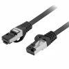 CAT 8.1 Ethernet cable S/FTP LSZH - Black - 2m