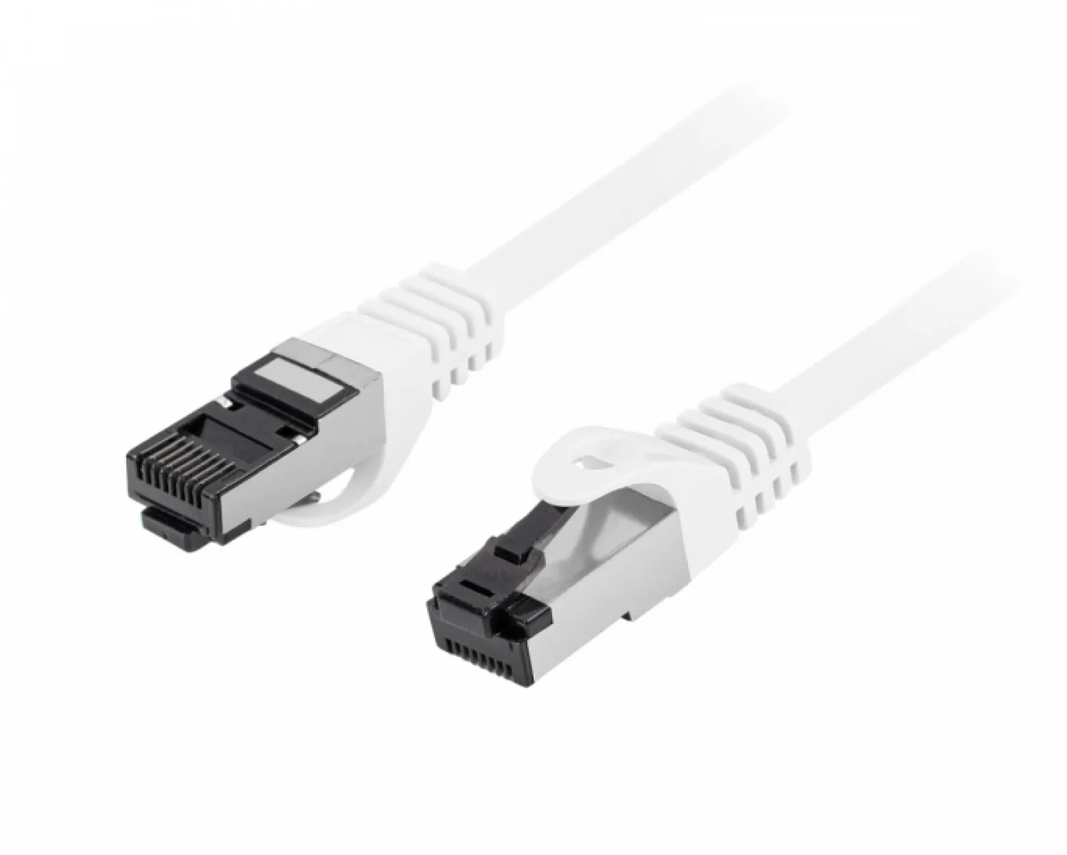 CAT 8.1 Ethernet cable S/FTP LSZH - White - 0,25m